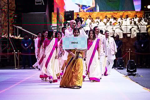 Fashion designer Sangeeta Grover talks about her unconventional journey to dressing India's players for the 44th Chess Olympiad