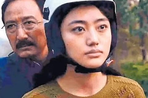 Andrea Kevichusa in a still from Anek