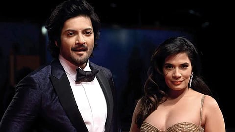Ali Fazal and Richa Chadha