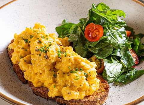 TRUFFLE SCRAMBLE from Truffle menu at Sorrentina