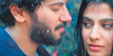 A still from the movie ' Chup'