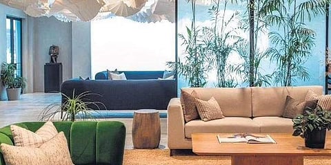 Sarita Handa's 'NOW' store in Delhi’s home decor shopping district on MG Road