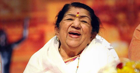 Lata Mangeshkar. Photo credit: Twitter