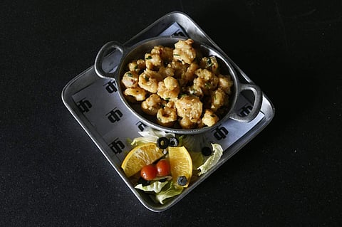 Lemon and Garlic Prawns