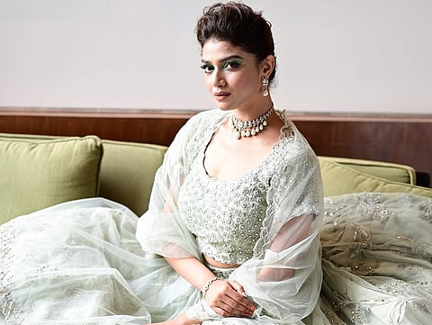 Sauraseni Maitra in Eshaani Jayaswal's festive edit Sweet Magnolias