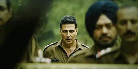 Akshay Kumar in 'Cuttputlli'. (Trailer screengrab)