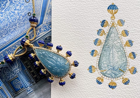 A necklace from Akansha Sethi