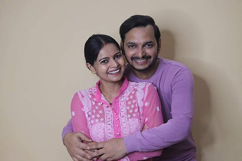 Anamica Kadamb & Paritosh Tripathi play husband and wife in the film