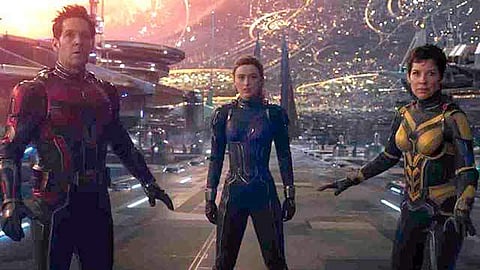 A still from the Ant-Man and the Wasp Quantumania trailer