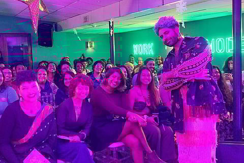 Photo from Alok Menon's show in Bengaluru