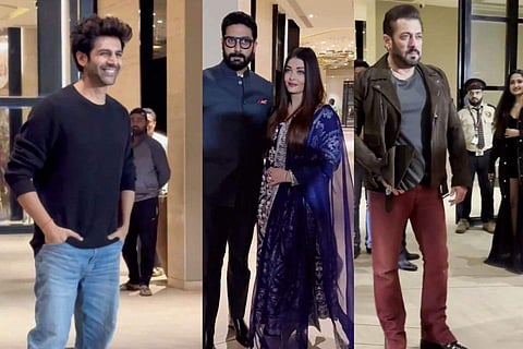 The party was attended by many popular faces from the Hindi film industry