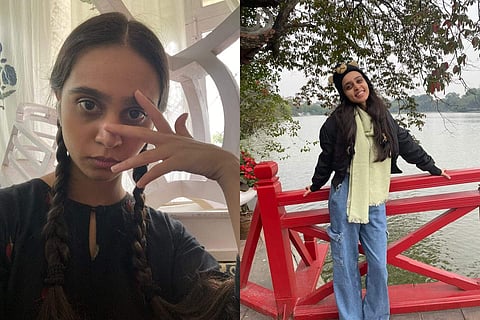 Nitya Mathur in her look from Blurr