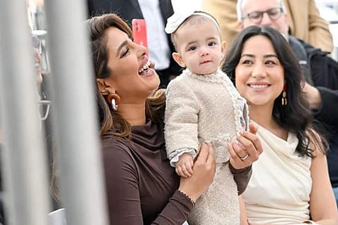 Priyanka Chopra introduces daughter Malti to the world