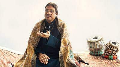 A performer from the evening