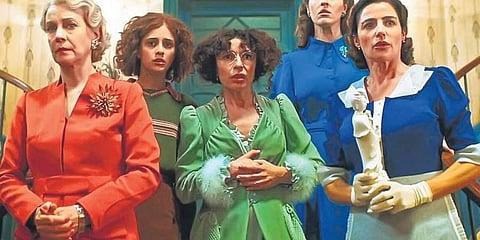 A still from Netflix’s 7 Women and a Murder