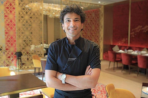 In frame: Vikas Khanna