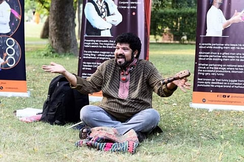 At Sunder Nagar nursery. (Photo | Express)