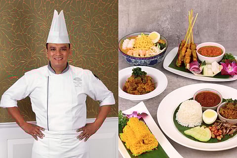 Chef Nor Saiful Asrul Bin Saidin & Dishes at the Pop-Up