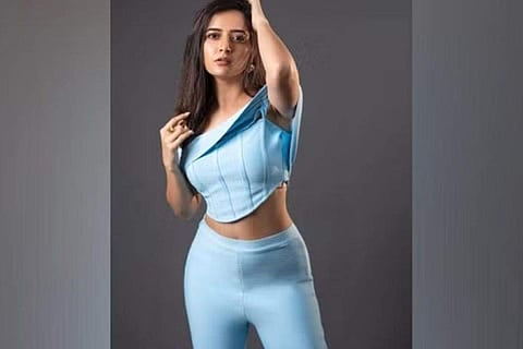 In frame: Ashika Ranganath in designer Laxmi Krishna's creations