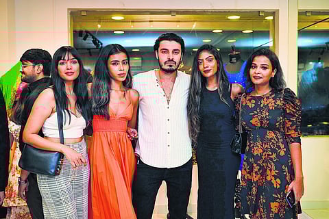 Jaya, Luma, Khan, Mansa & Abhi at Stephin Lalan's new store