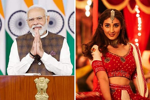 Dhvani Bhanushali sings Garba song written by PM Modi