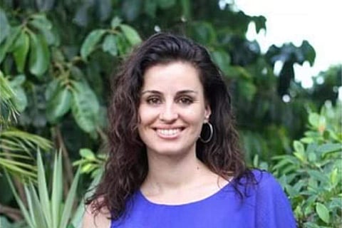 In frame: Olympe Ramakrishna