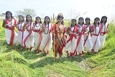 A still from the music video