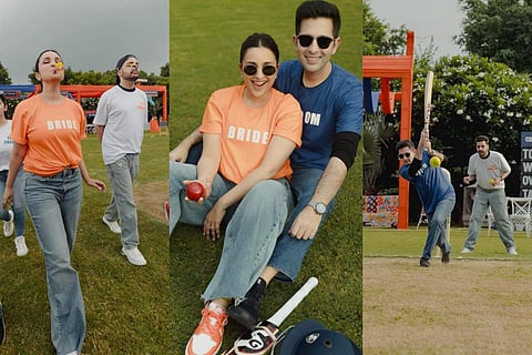 Glimpses from the pre-wedding function