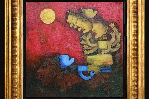 An artwork from the exhibition