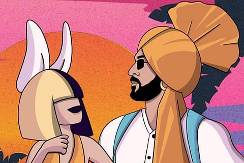 Diljit and Sia's new single Hass Hass