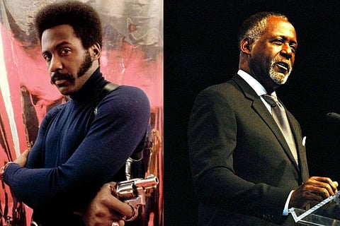 In frame: Richard Roundtree