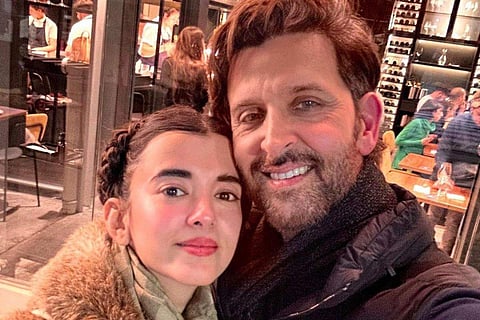 In frame: Saba Azad and Hrithik Roshan