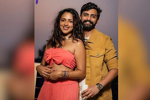 Amala Paul with her boyfriend Jagat Desai