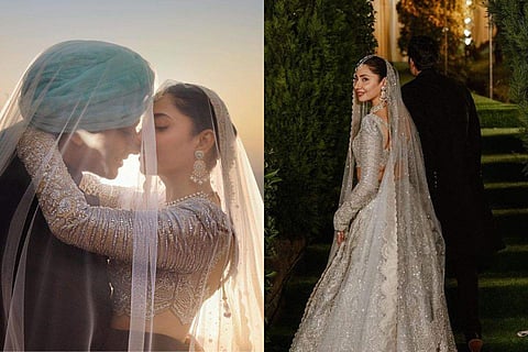 In frame: Mahira Khanand Salim Karim