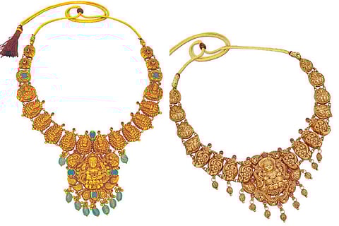 Navrathan Jewellers' Goddess Lakshmi collection