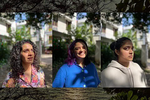 S Aishwarya, Paavana Mohan, and Sagarika Ganeshyam