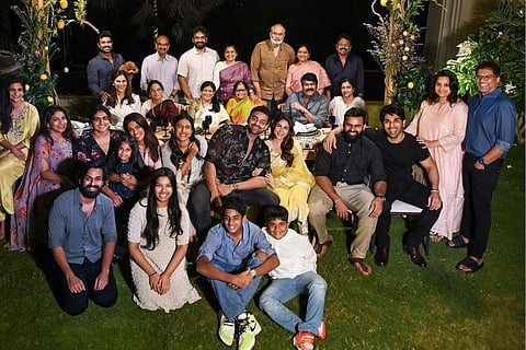 In frame: Varun Tej and Lavanya Tripathi with family