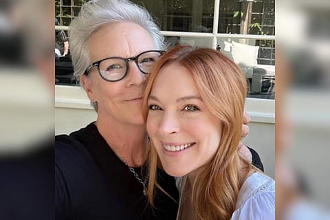 Jamie Lee Curtis and Lindsay Lohan | Pic: IANS Photo