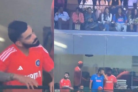 In frame: Virat Kohli at Wankhede Stadium