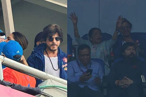 Bollywood celebs at India vs Australia World Cup finals