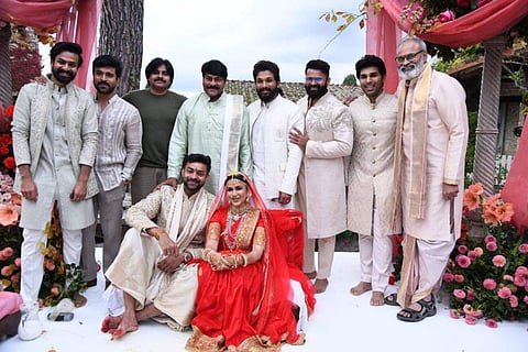 In frame: Varun Tej and Lavanya Tripathi with relatives