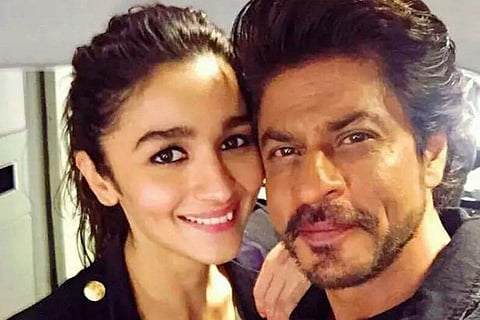 Shah Rukh Khan with Alia Bhatt