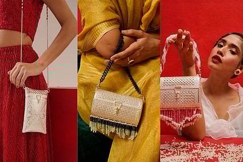 Trendy silver bags from Shynora