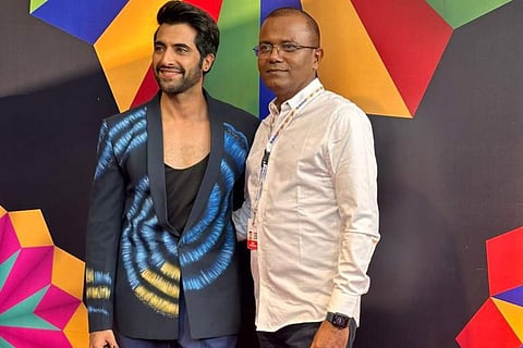 Akshay Oberoi with Susi Ganeshan