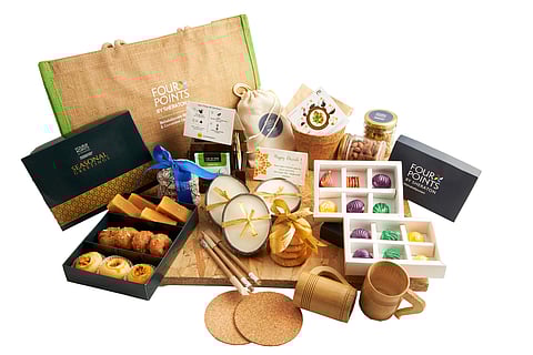 A gift hamper for Diwali