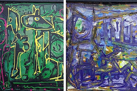 Artworks from the exhibition