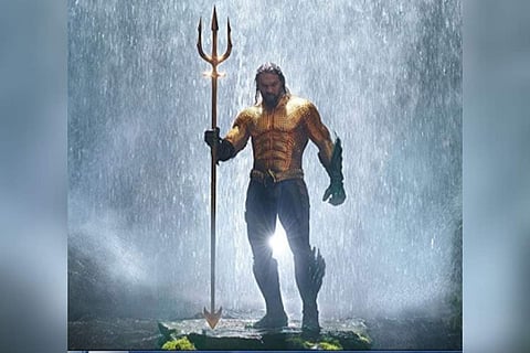Jason Momoa as Aquaman in the Aquaman sequel