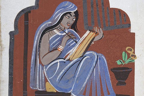 An artwork from 'Haripura Panels'