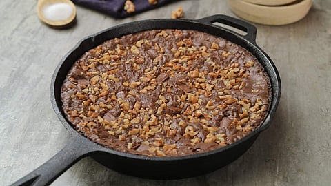 Skillet Brownie by Chef Sanjeev Kapoor