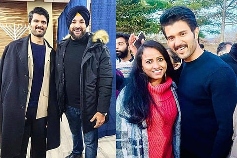 In frame: Vijay Deverakonda with fans in NYC